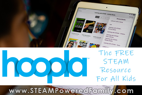 STEAM resources for free from hoopla