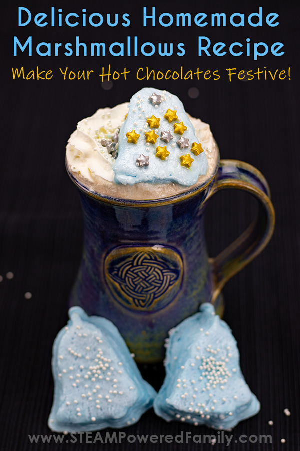 Fun festive homemade marshmallows