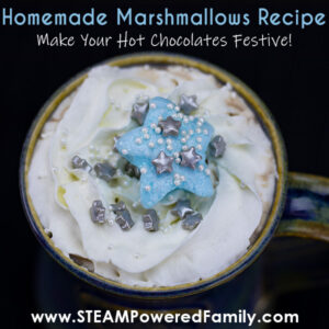 Christmas Marshmallows Recipe for hot chocolate