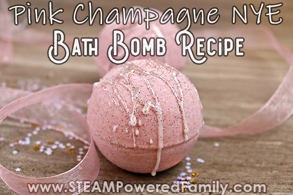 New Years Eve Festive Holiday Bath Bomb Recipe
