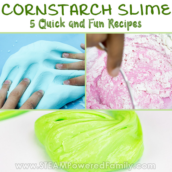5 Quick and Fun Cornstarch Slime Recipes