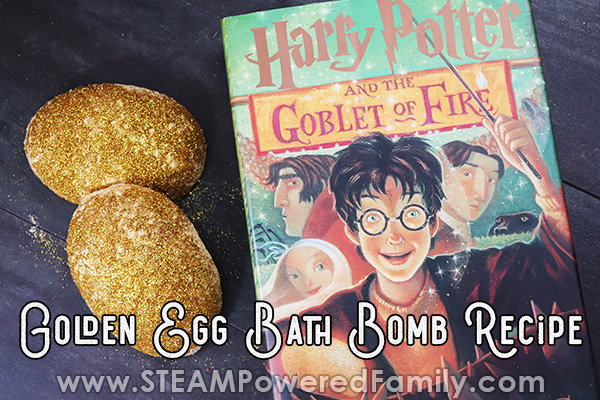 Harry Potter Bath Bomb – Golden Egg from Triwizard Tournament