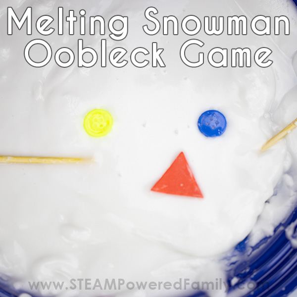 Melting Snowman Oobleck