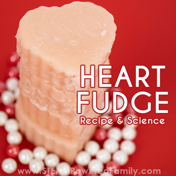 Valentine's Day Candy Science Fudge Recipe