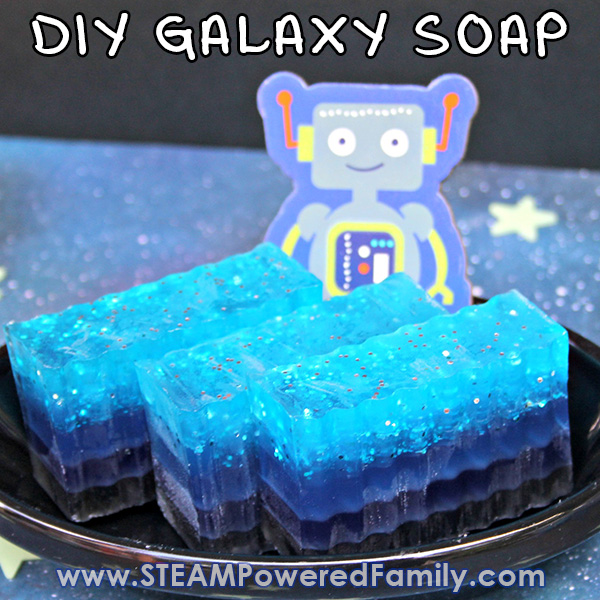 Galaxy Soap DIY Space Project For Kids
