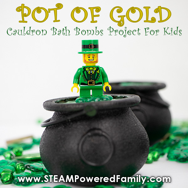 Pot of Gold Cauldron Bath Bombs