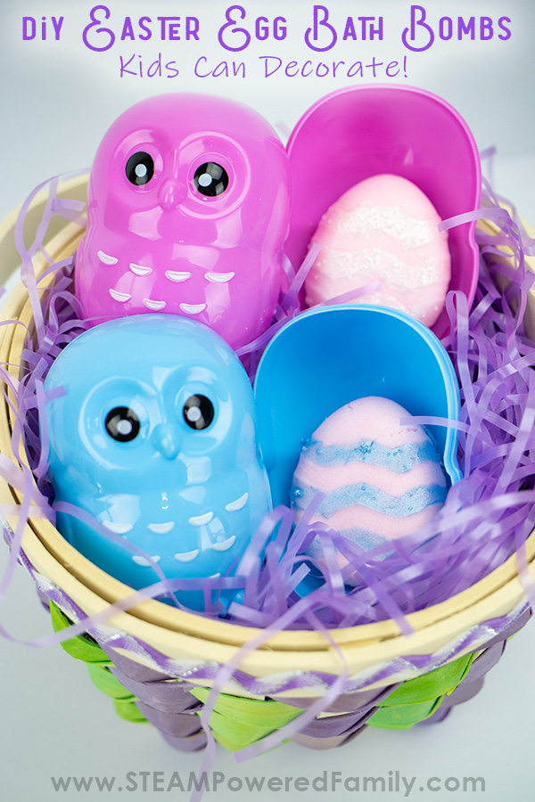 Easter Egg Bath Bomb Recipe and Decorating Tips