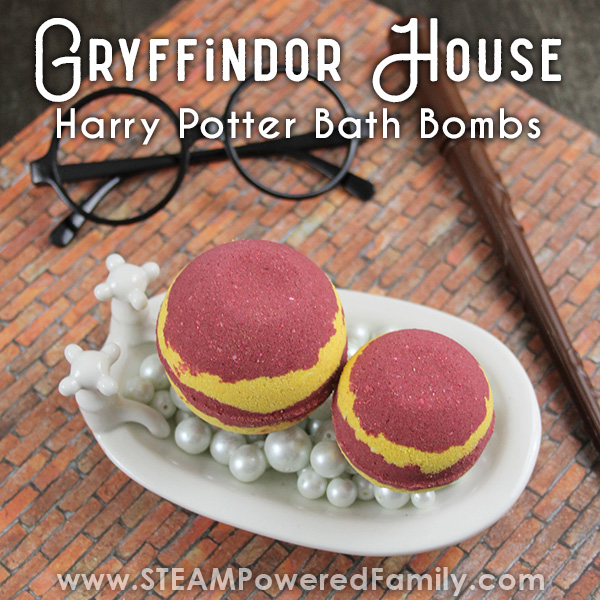 Harry Potter Gryffindor Bath Bombs