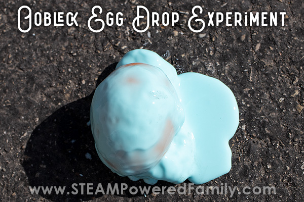 Egg drop with Oobleck non-Newtonian Fluid