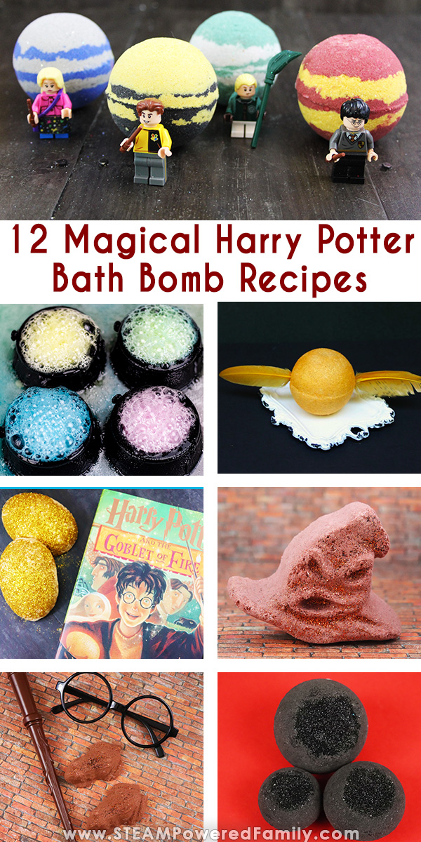 Harry Potter Bath Bomb Recipes