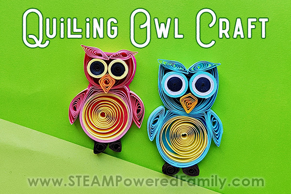Quilling Owl Craft