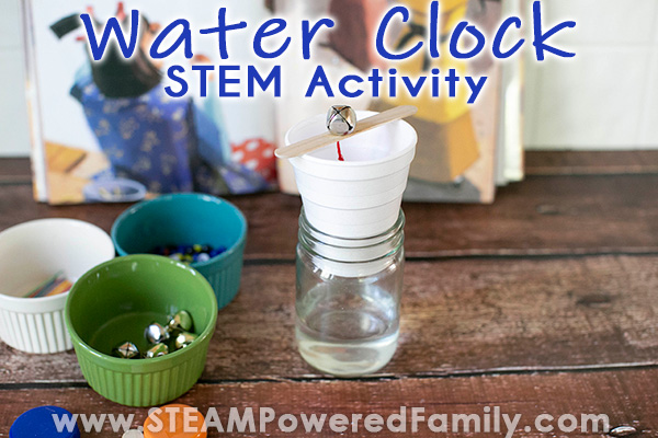 Water Clock Easy STEM Activity