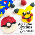 Easy playdough recipe that is highly sculptable for a Pokemon Challenge