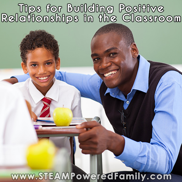 A teacher sits with a student smiling. Tips for Building Positive Relationships in the Classroom