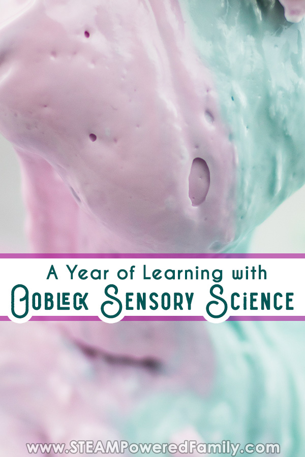 A year of Oobleck projects, recipes and activities for the classroom