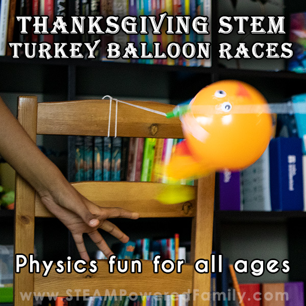 Turkey Races Thanksgiving STEM Activities