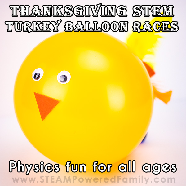 Thanksgiving STEM Activities Turkey Balloon