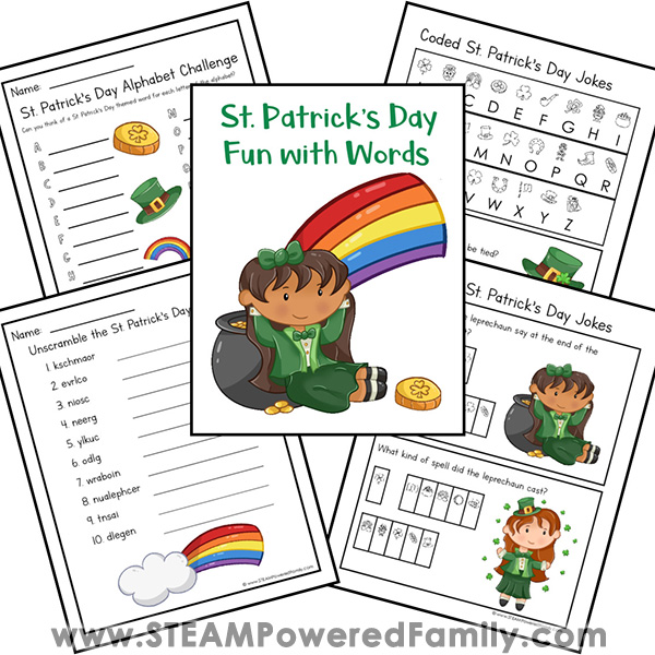 St. Patrick's Day Literacy Printable