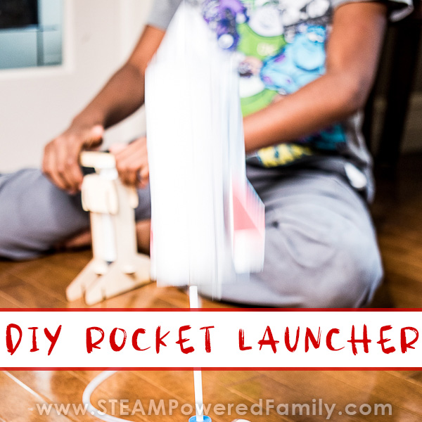 DIY Rocket Launcher blasting off!