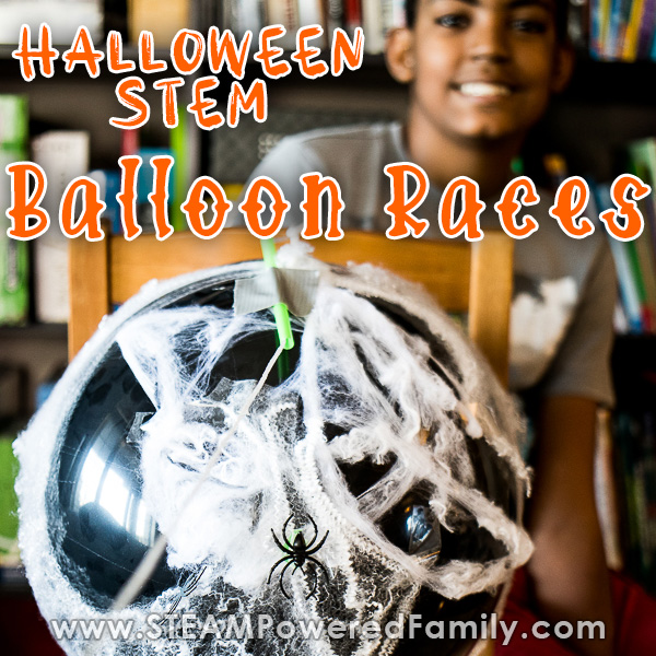 Halloween Physics Balloon Races