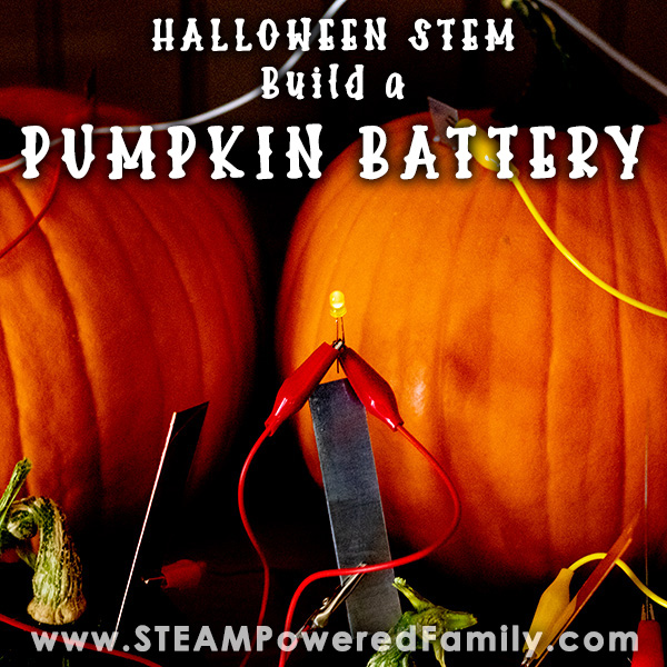 Halloween STEM Build A Pumpkin Battery