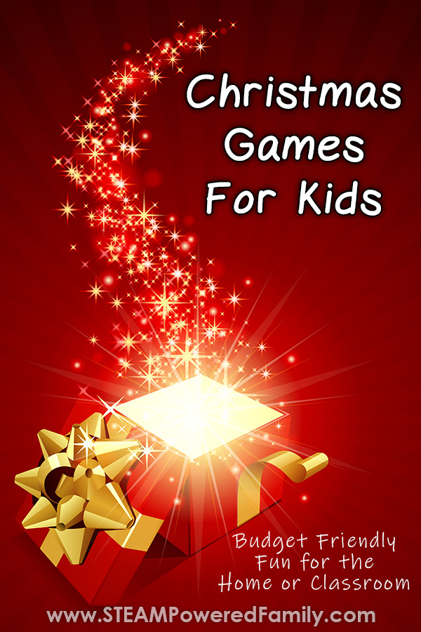 Make the holidays fun and memorable with these Christmas Games that will get everyone laughing and celebrating together. We have packed this resource full of the best holiday games for all ages including games for home or school (including virtual school or distance learning), STEM games, educational games, and games just for fun! Celebrate the holidays with these games that will get kids up and moving and making memories. #ChristmasGames #HolidayGames #ChristmasClassroom #EducationalGames via @steampoweredfam