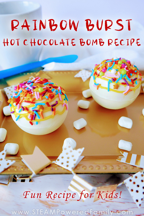 Rainbow Hot Chocolate Bombs Recipe