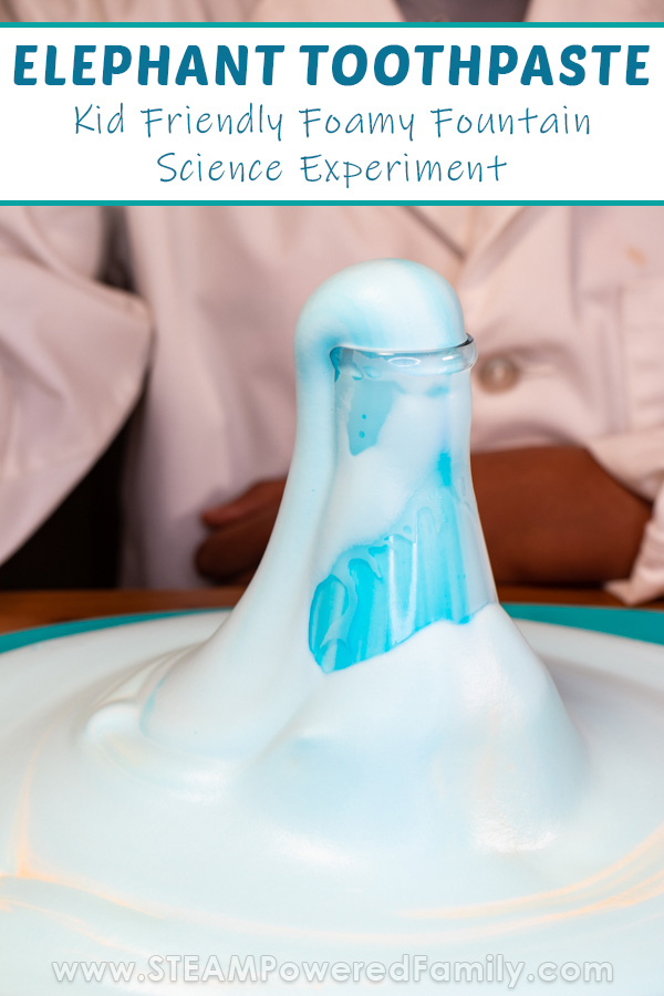 Elephant Toothpaste Experiment for Kids