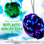 How to make bioplastic suncatchers with stuff in your pantry