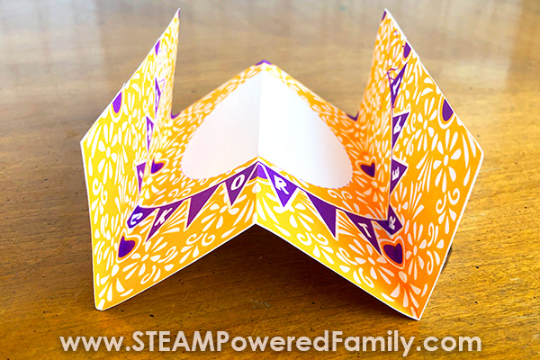 How to fold Halloween Spinning STEM Card