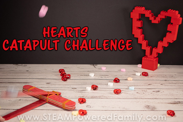 LEGO Hearts Catapult Challenge