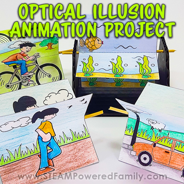Optical Illusion Animation Project for Kids