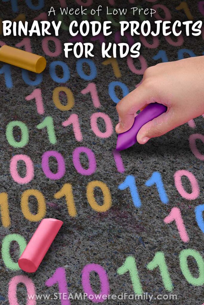 Binary Code Activity for Kids