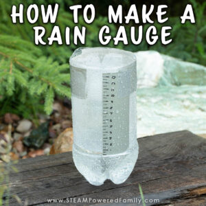 How to make a rain gauge