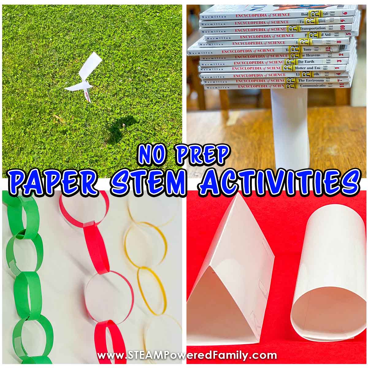 Easy No Prep STEM Activities with Paper