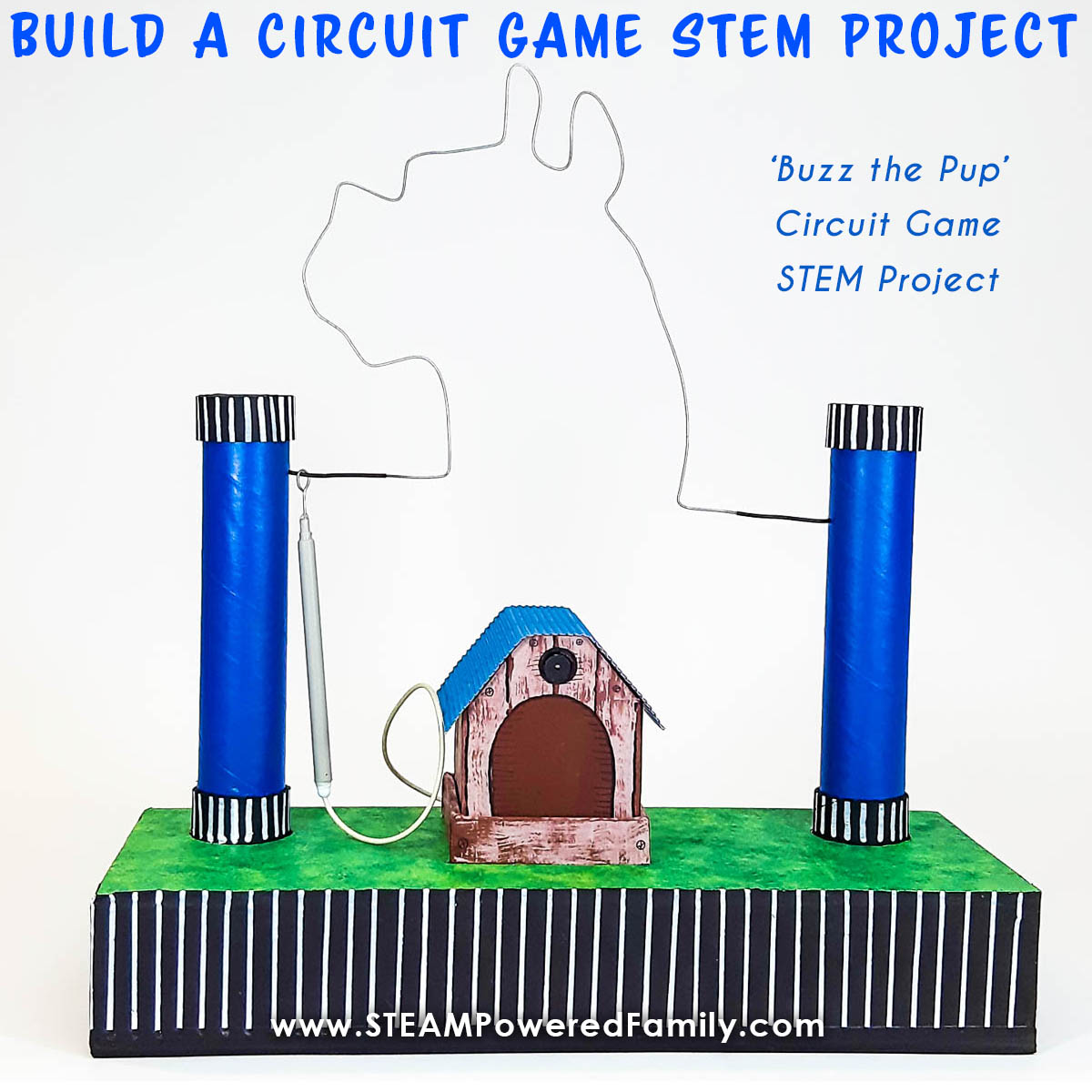 Buzz The Pup – DIY Circuit Game STEM Project