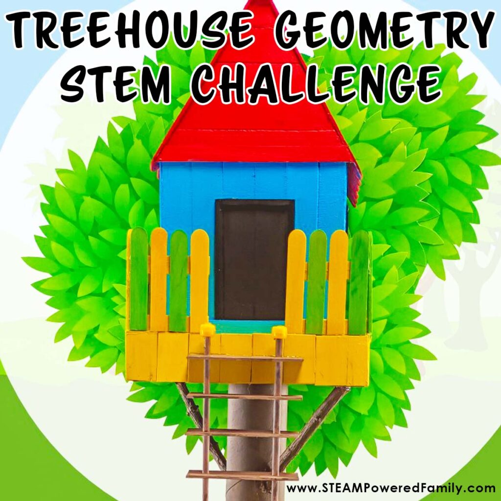 Treehouse Geometry STEM Challenge for Kids