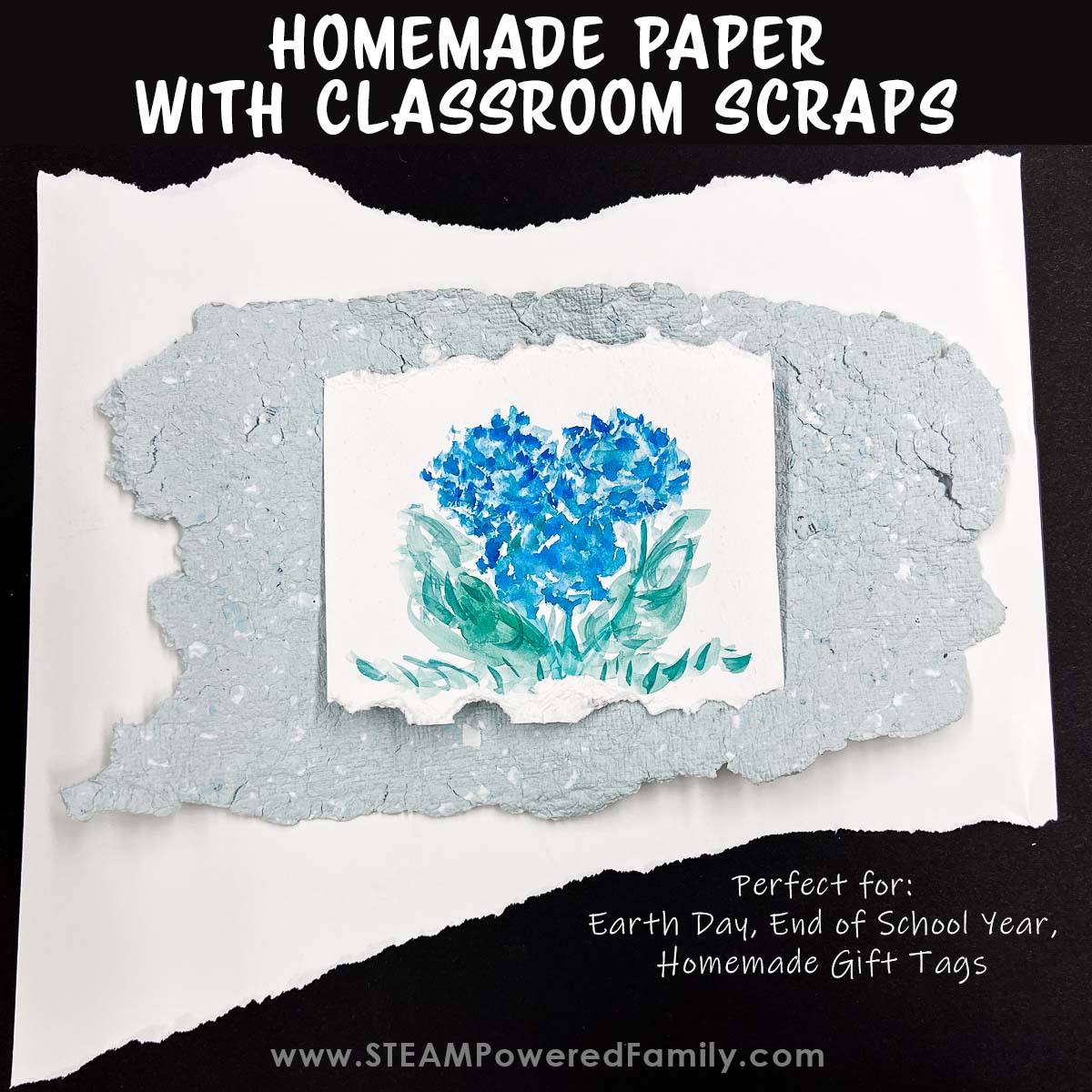 How to Make Paper – A Recycling Craft for Kids