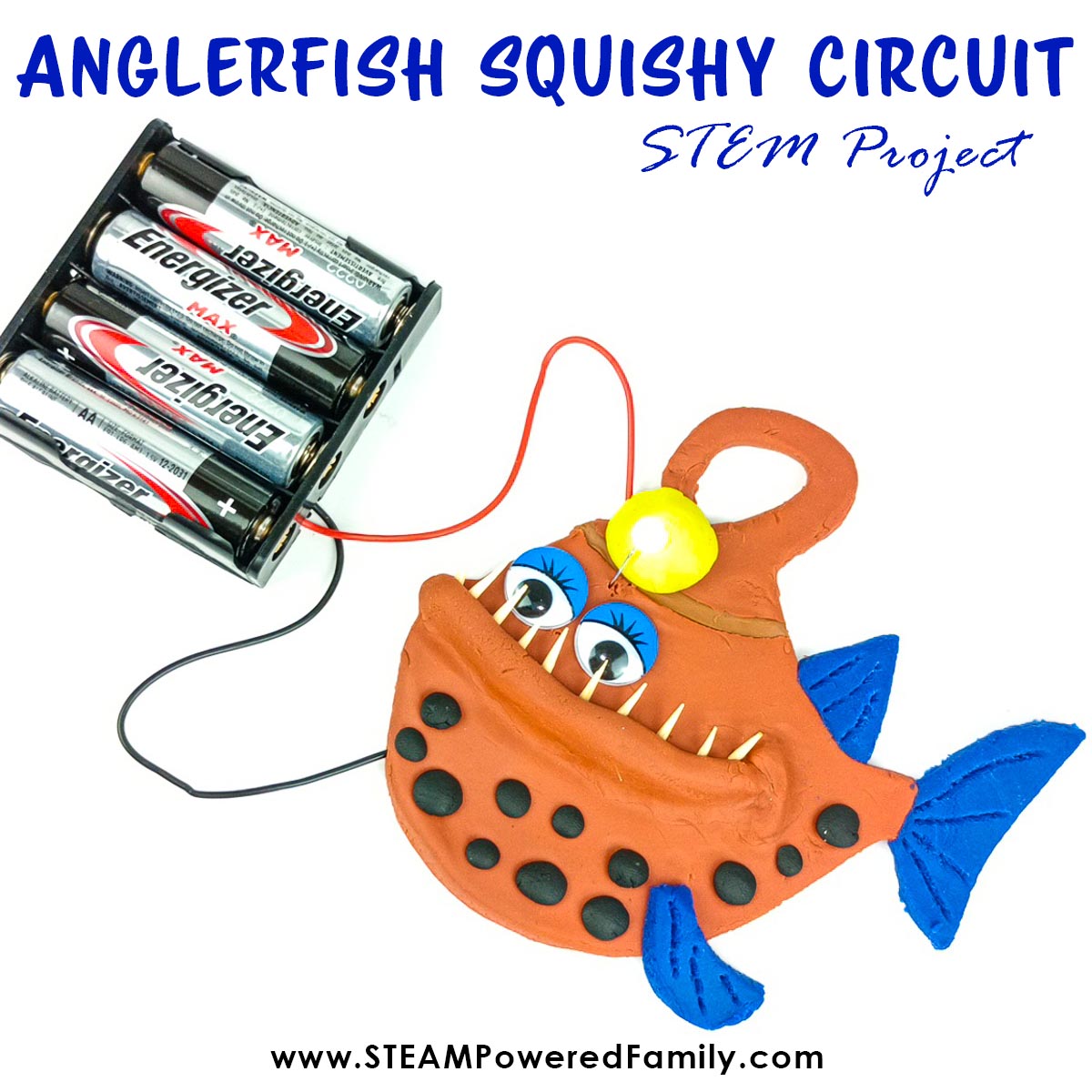 Anglerfish Squishy Circuits Project
