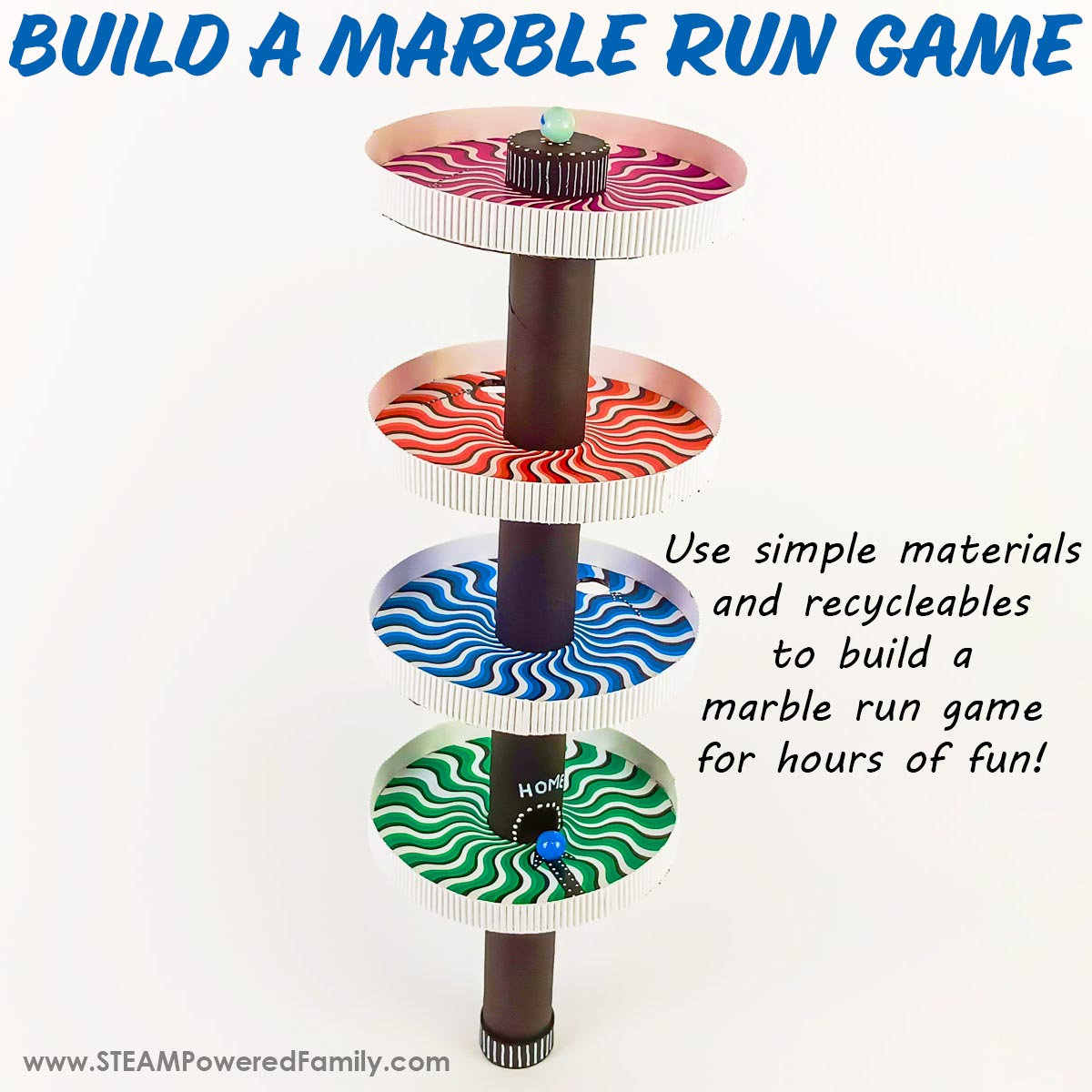Build a Marble Run Game STEM Challenge