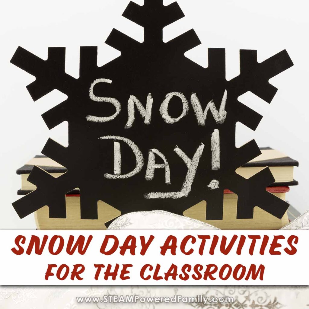 Snow Day activities for the classroom