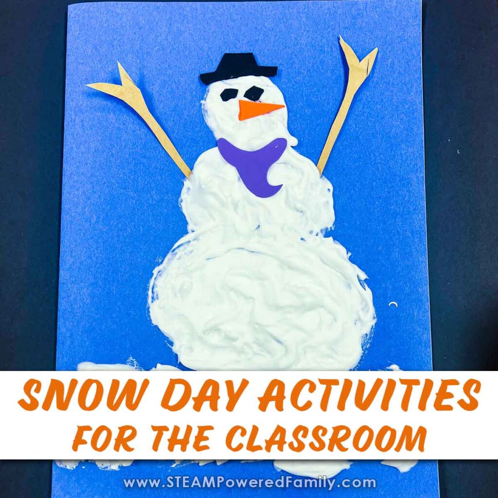 Snow Day Activities for the Classroom