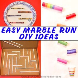 3 Easy Marble Run DIY Ideas