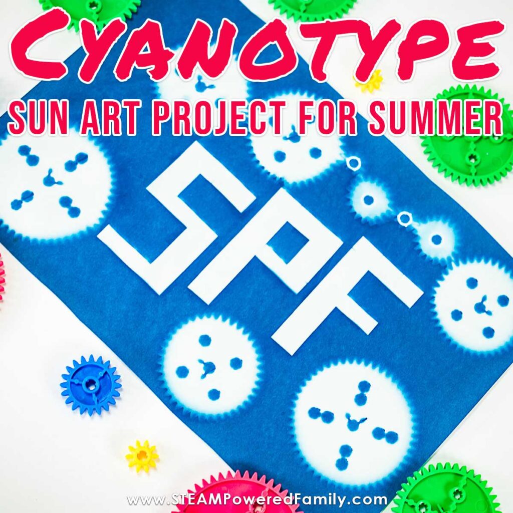 Cyanotype Chemistry and Art Summer Activity