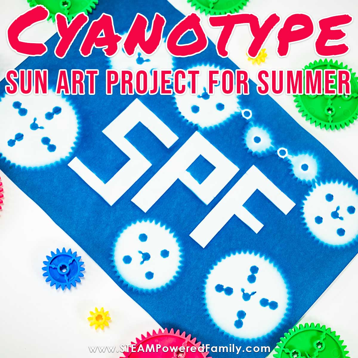 Sun Art – Cyanotype STEAM Project