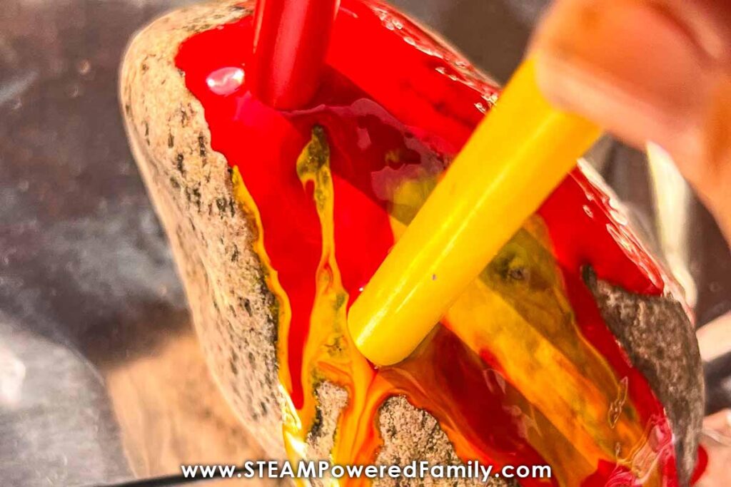 Melted Crayon Art in Action