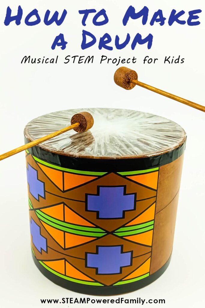 DIY Drum project for kids
