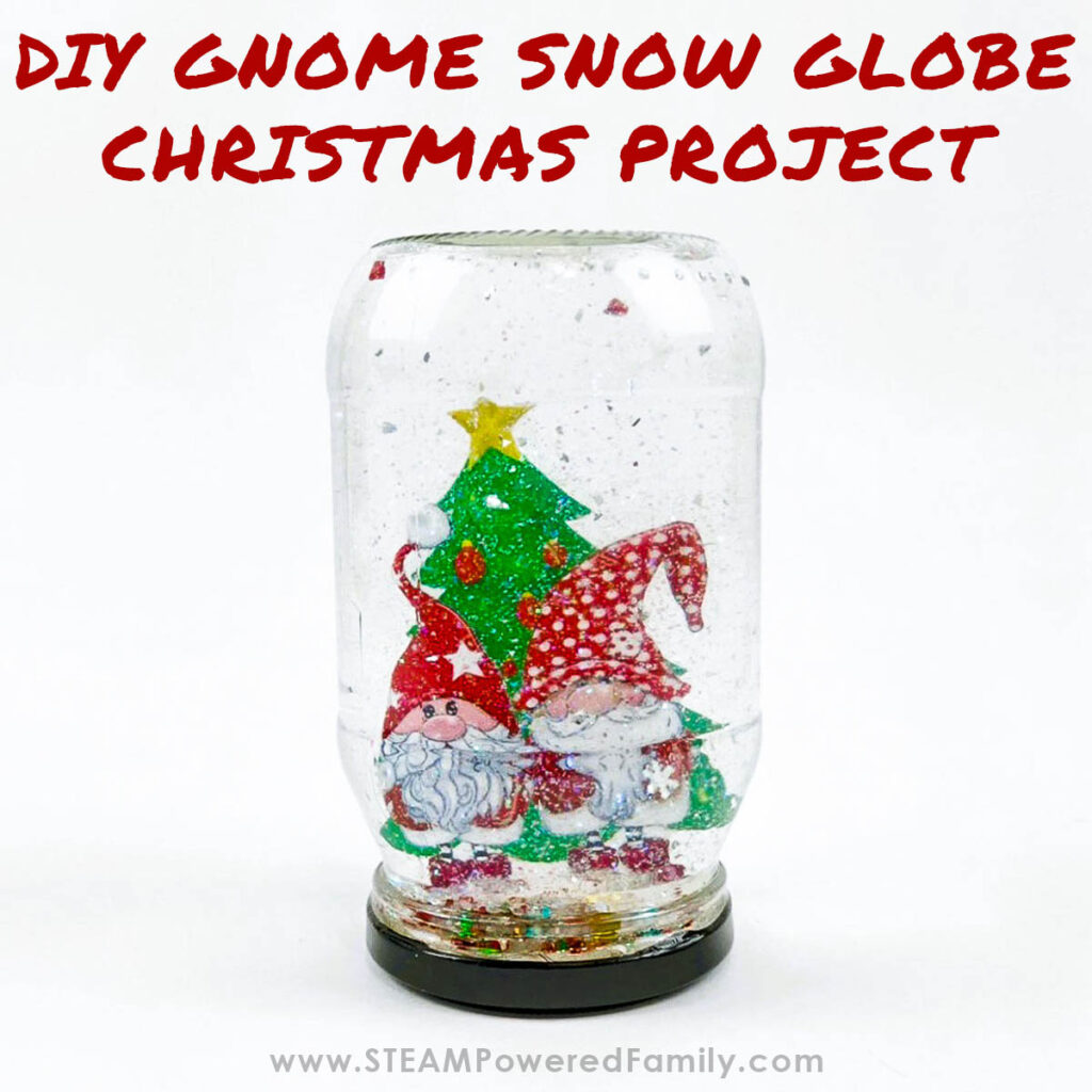 How to make a Gnome Snow Globe Project