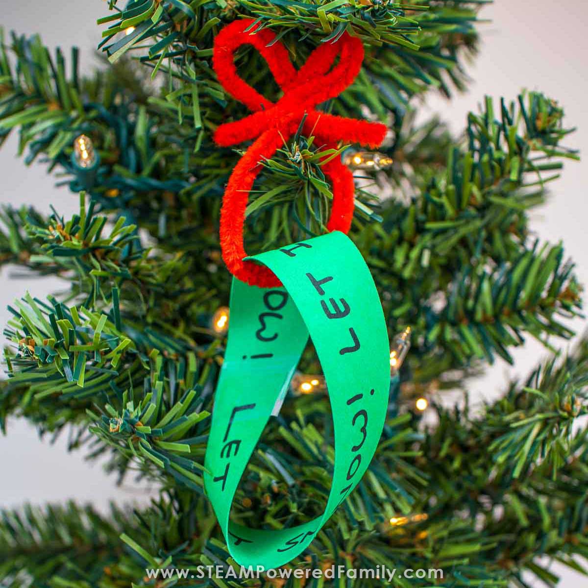 Merry Möbius Strip Ornaments and Garland
