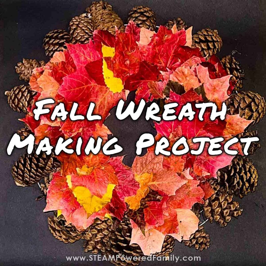 Fall wreath making project